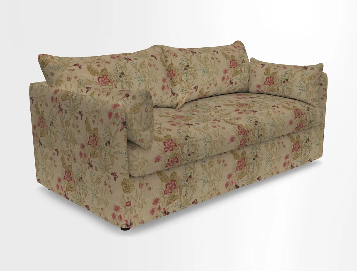Madehurst 3 Seater Sofa in House Plain Sky. Loose cover option available