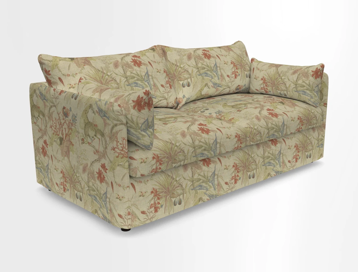 Madehurst 3 Seater Sofa in House Plain Sky. Loose cover option available