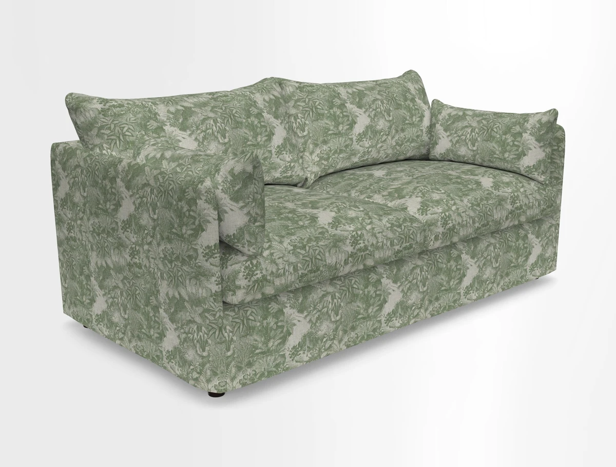 Madehurst 3 Seater Sofa in House Plain Sky. Loose cover option available