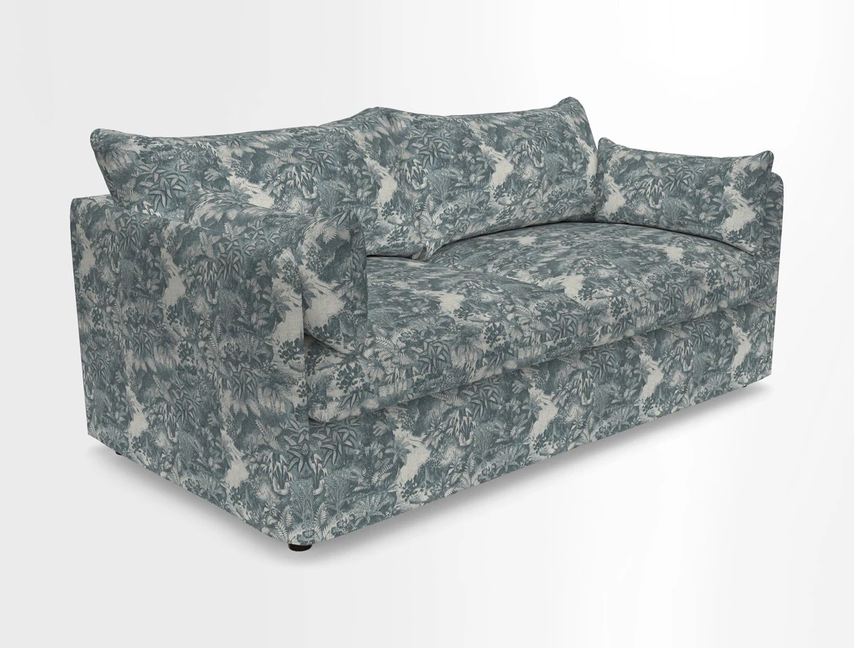 Madehurst 3 Seater Sofa in House Plain Sky. Loose cover option available