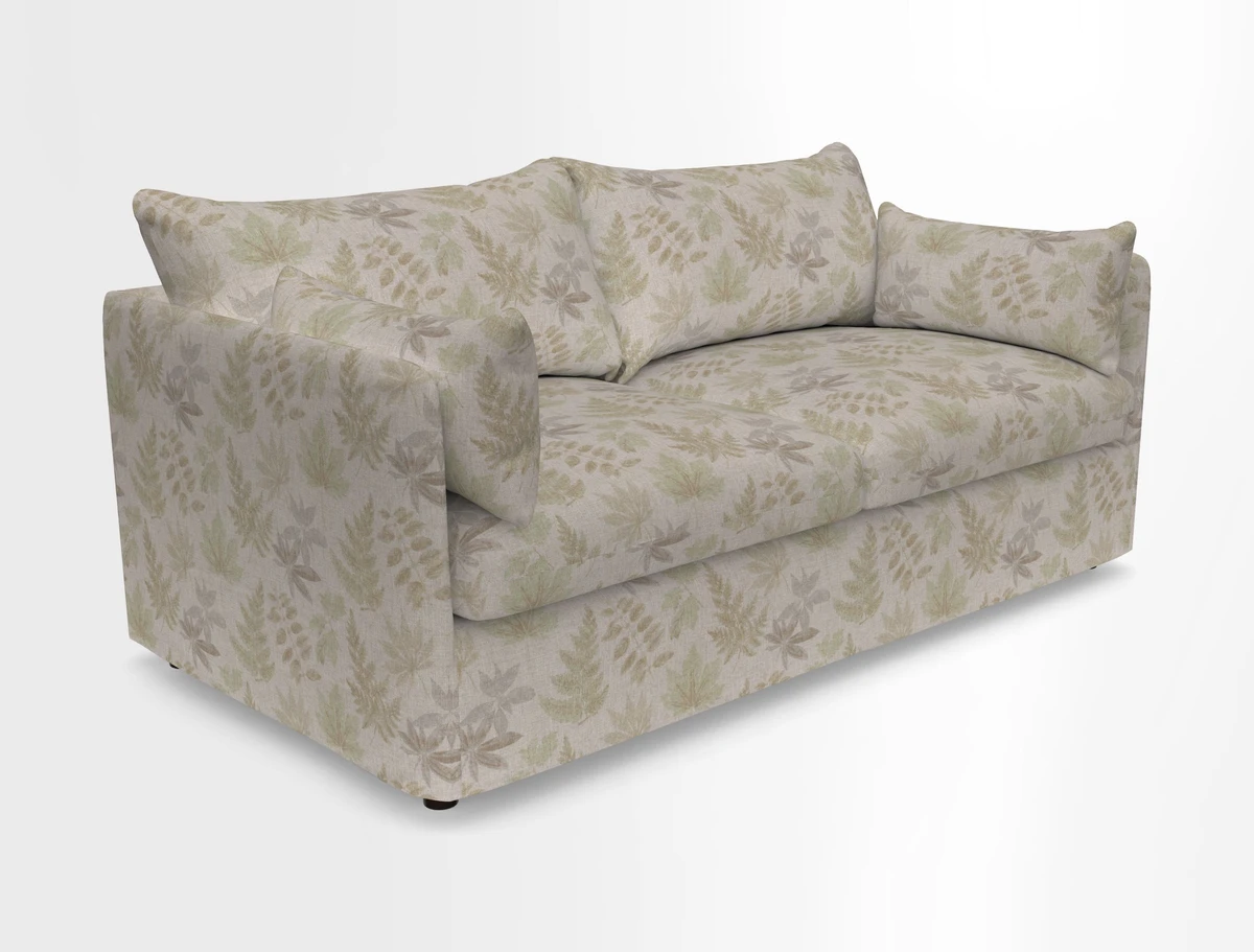 Madehurst 3 Seater Sofa in House Plain Sky. Loose cover option available