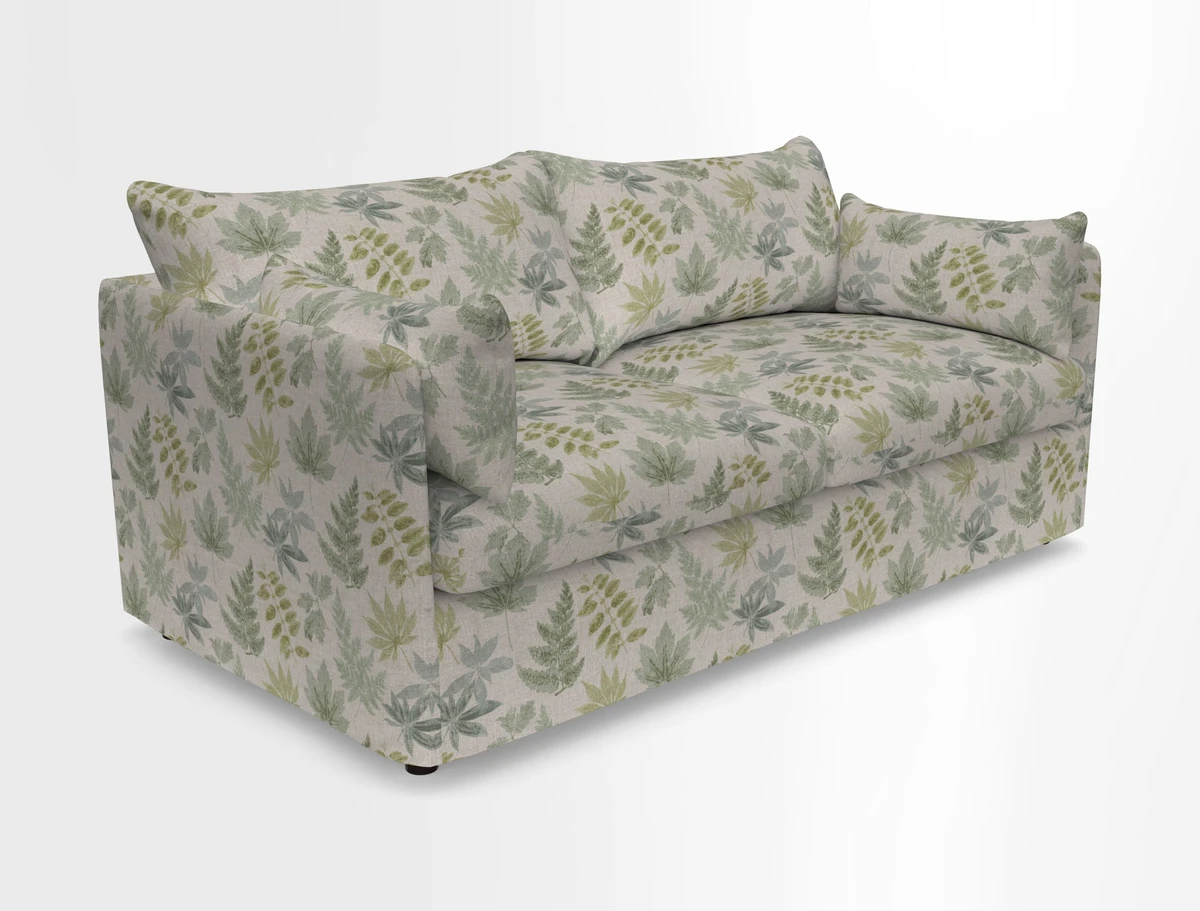Madehurst 3 Seater Sofa in House Plain Sky. Loose cover option available