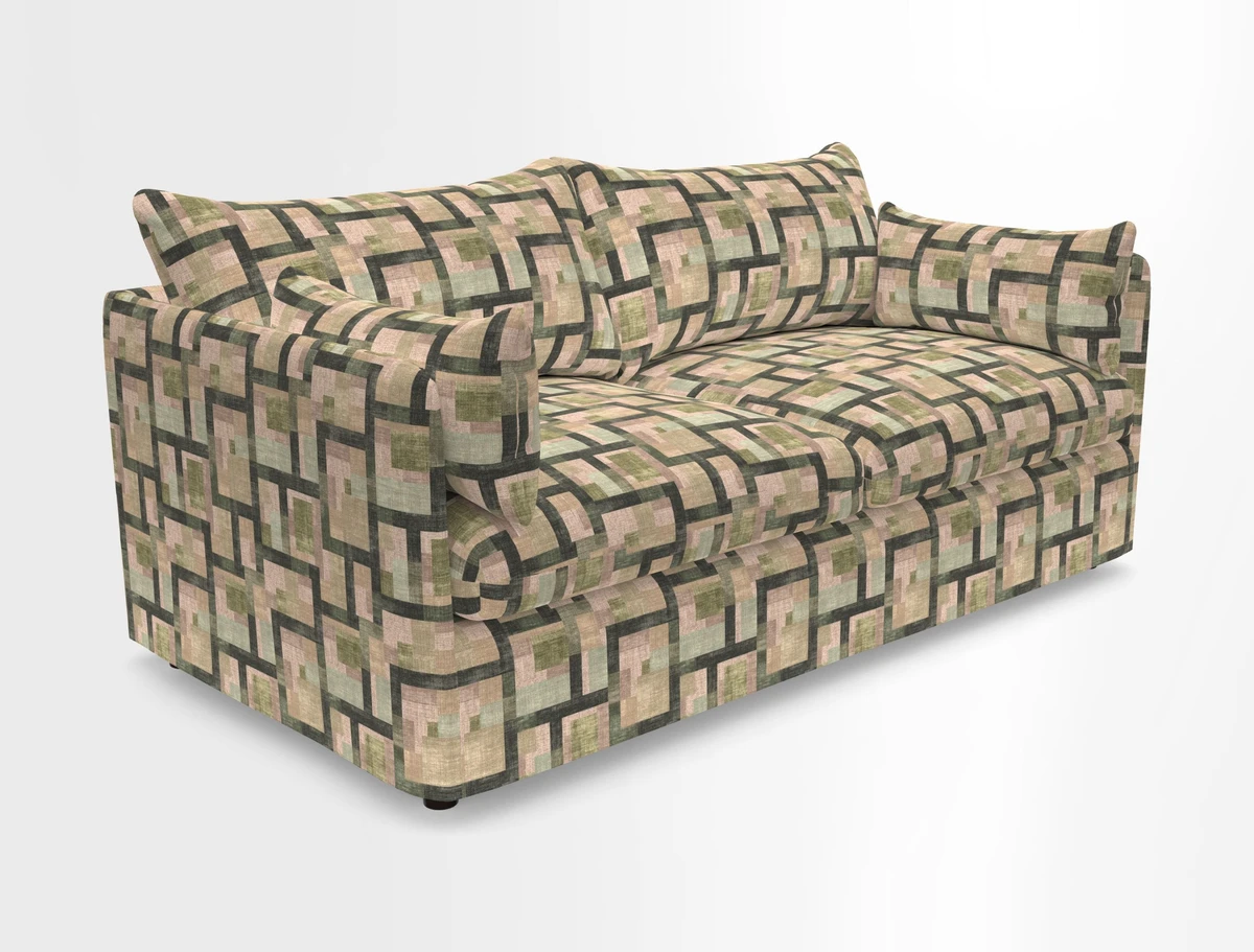 Madehurst 3 Seater Sofa in House Plain Sky. Loose cover option available