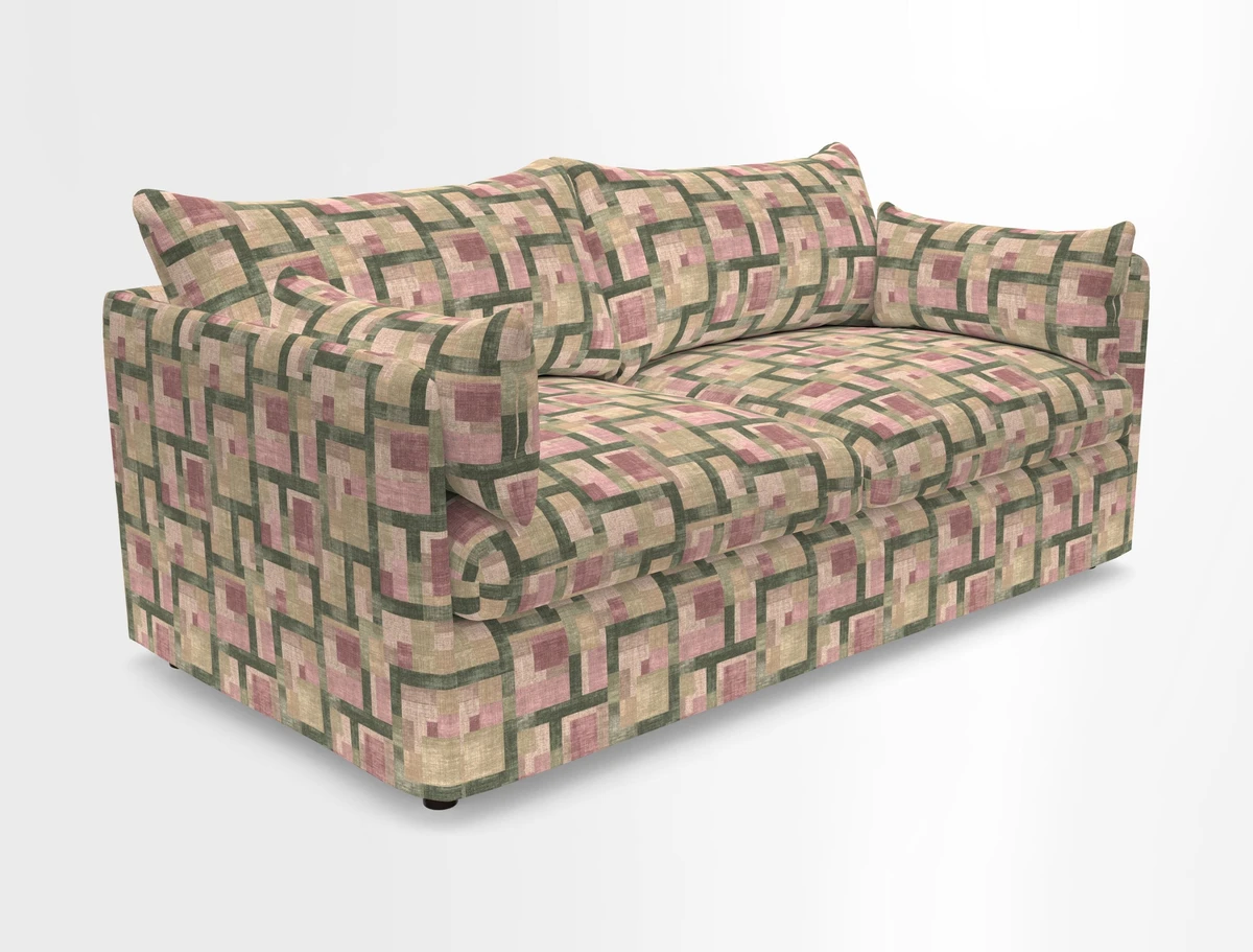 Madehurst 3 Seater Sofa in House Plain Sky. Loose cover option available