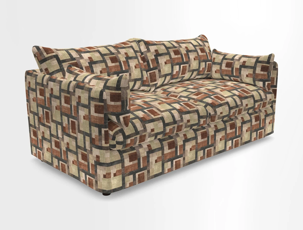 Madehurst 3 Seater Sofa in House Plain Sky. Loose cover option available