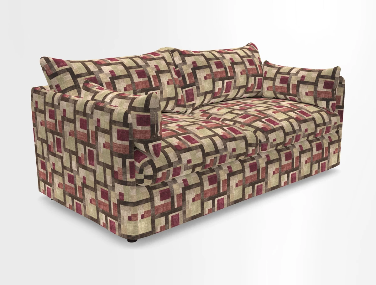 Madehurst 3 Seater Sofa in House Plain Sky. Loose cover option available
