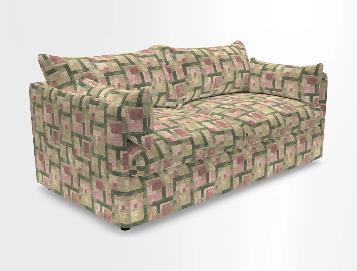 Madehurst 3 Seater Sofa in House Plain Sky. Loose cover option available