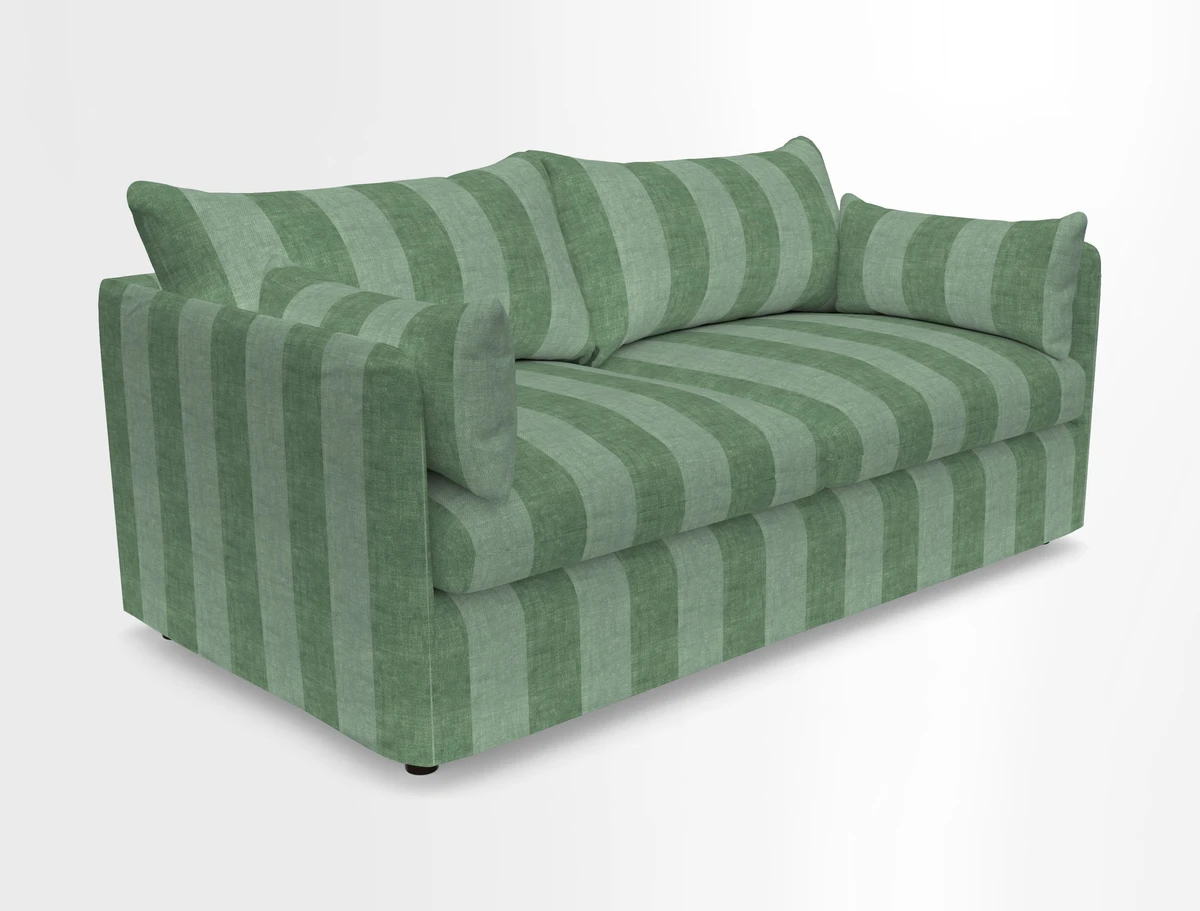 Madehurst 3 Seater Sofa in House Plain Sky. Loose cover option available