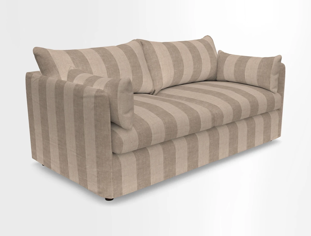 Madehurst 3 Seater Sofa in House Plain Sky. Loose cover option available