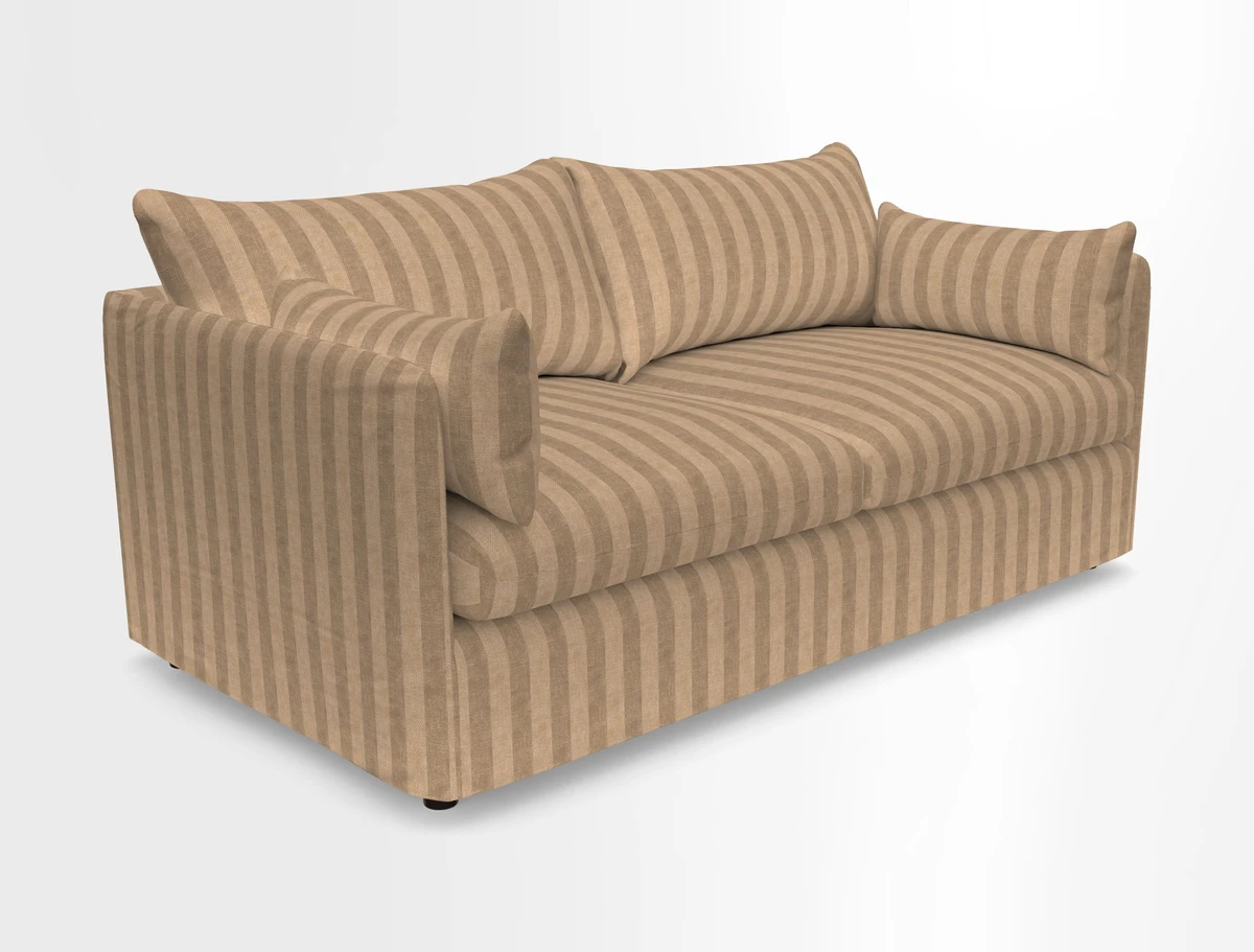 Madehurst 3 Seater Sofa in House Plain Sky. Loose cover option available