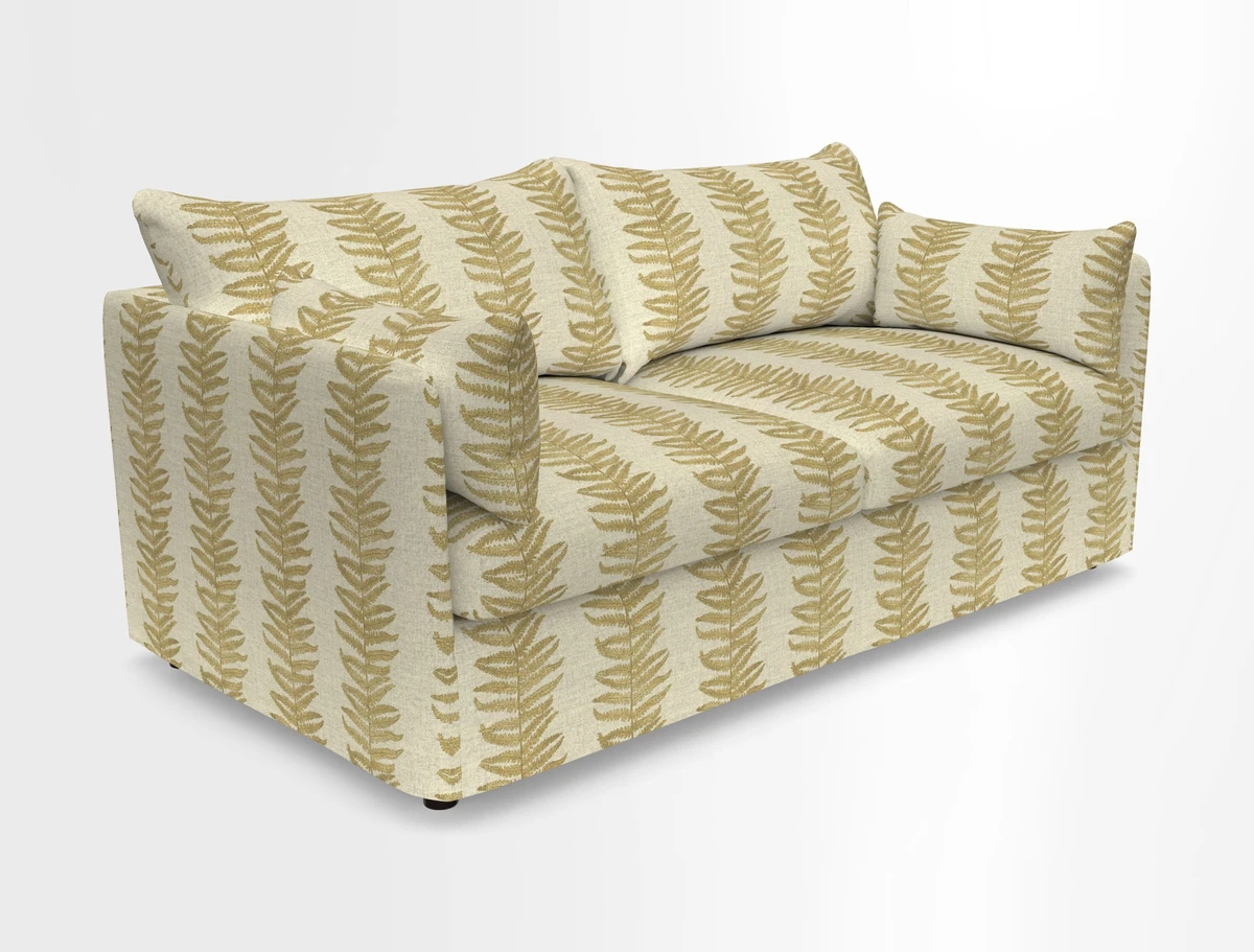 Madehurst 3 Seater Sofa in House Plain Sky. Loose cover option available