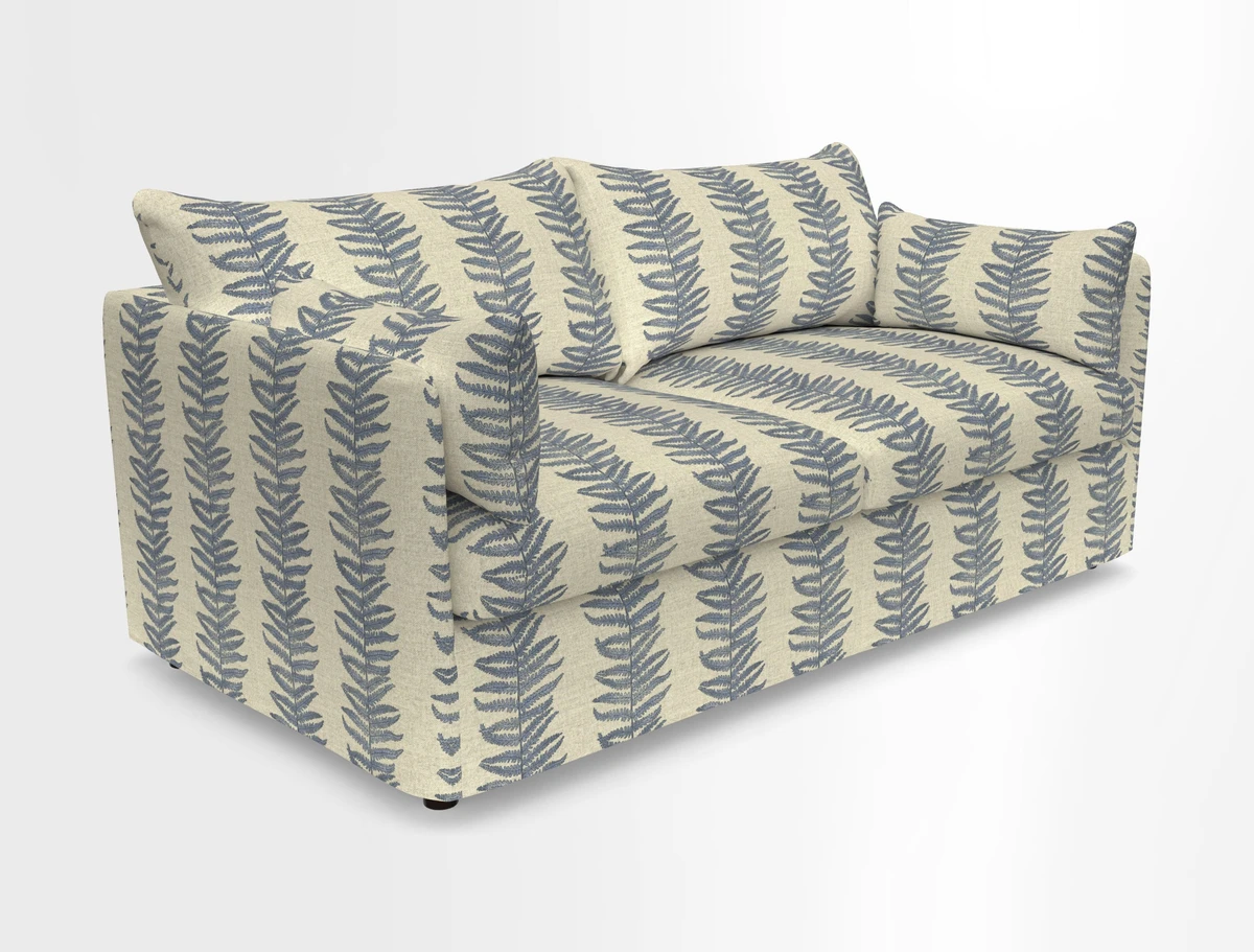Madehurst 3 Seater Sofa in House Plain Sky. Loose cover option available