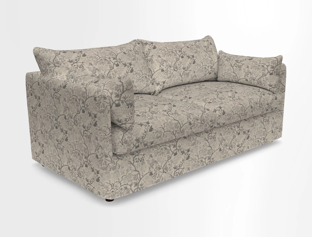 Madehurst 3 Seater Sofa in House Plain Sky. Loose cover option available