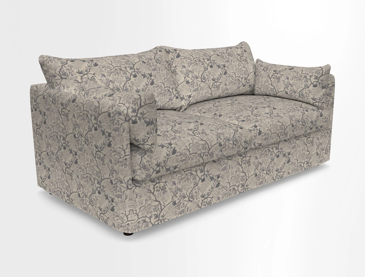 Madehurst 3 Seater Sofa in House Plain Sky. Loose cover option available