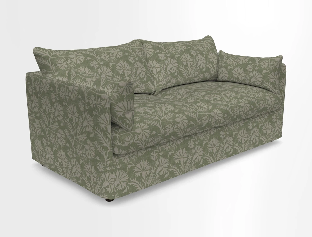 Madehurst 3 Seater Sofa in House Plain Sky. Loose cover option available