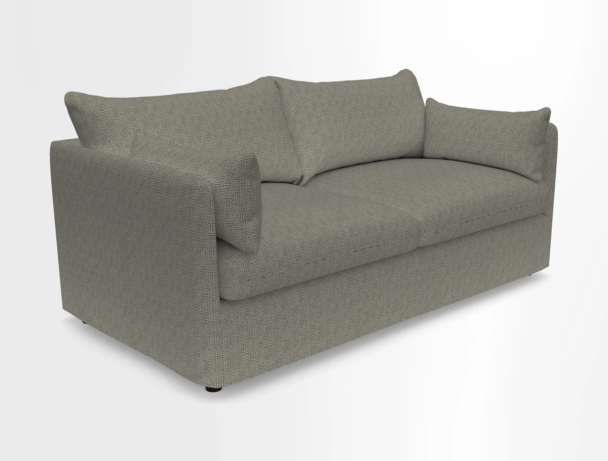 Madehurst 3 Seater Sofa in House Plain Sky. Loose cover option available