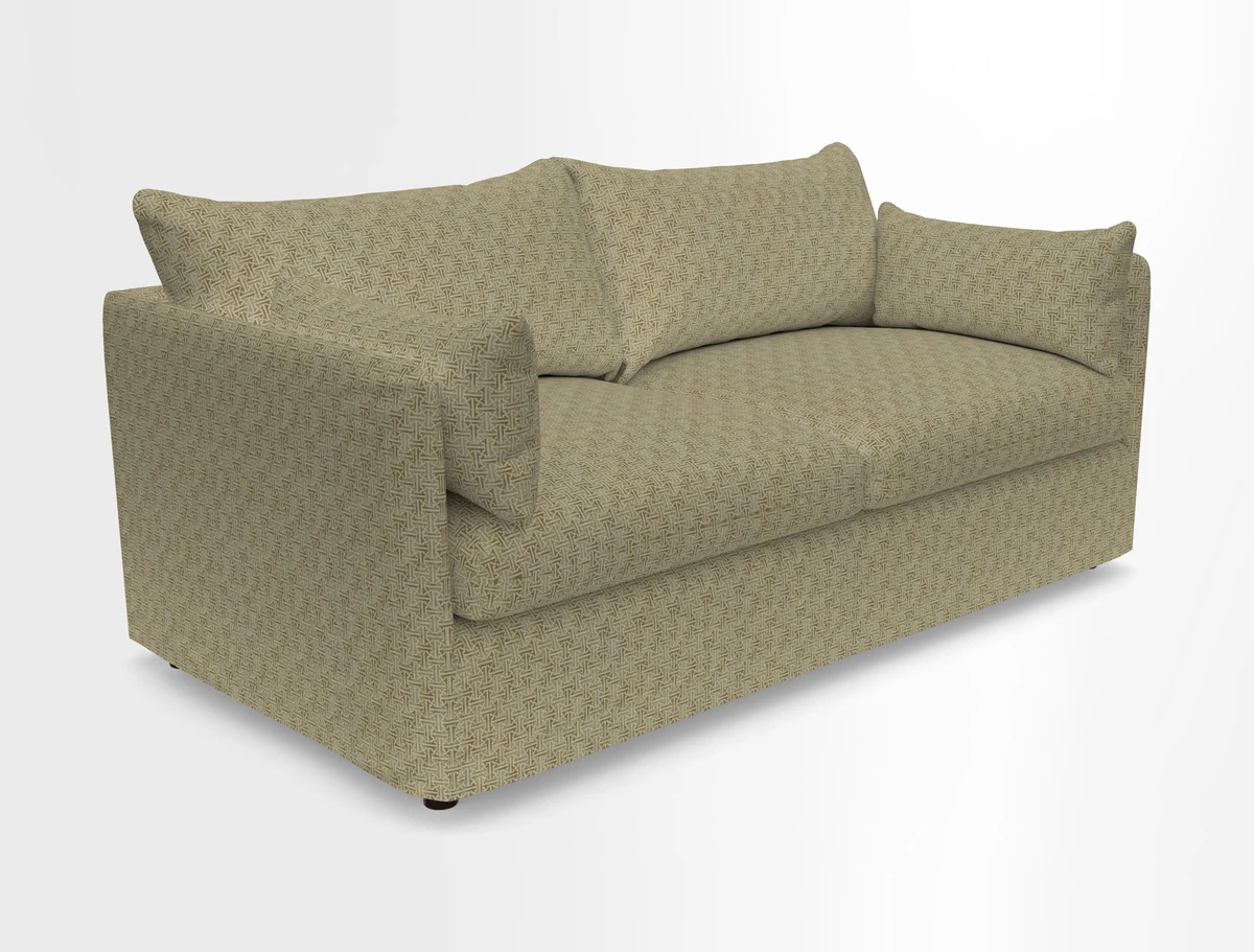 Madehurst 3 Seater Sofa in House Plain Sky. Loose cover option available