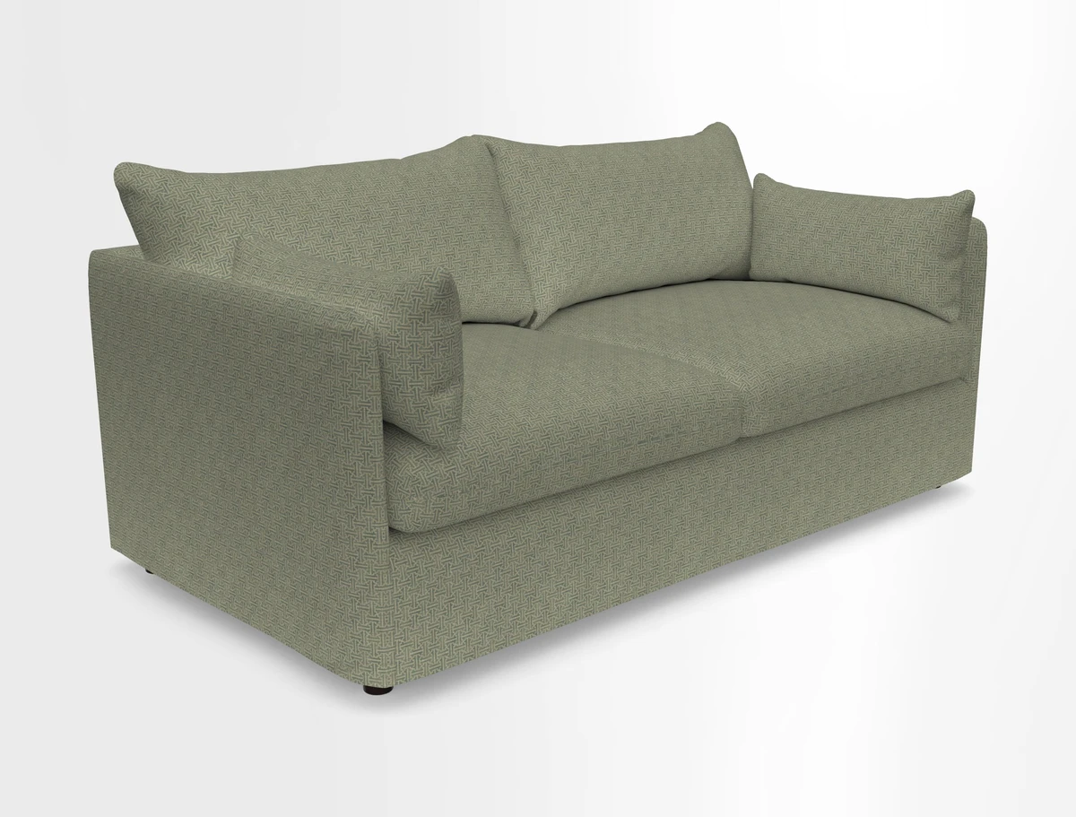 Madehurst 3 Seater Sofa in House Plain Sky. Loose cover option available
