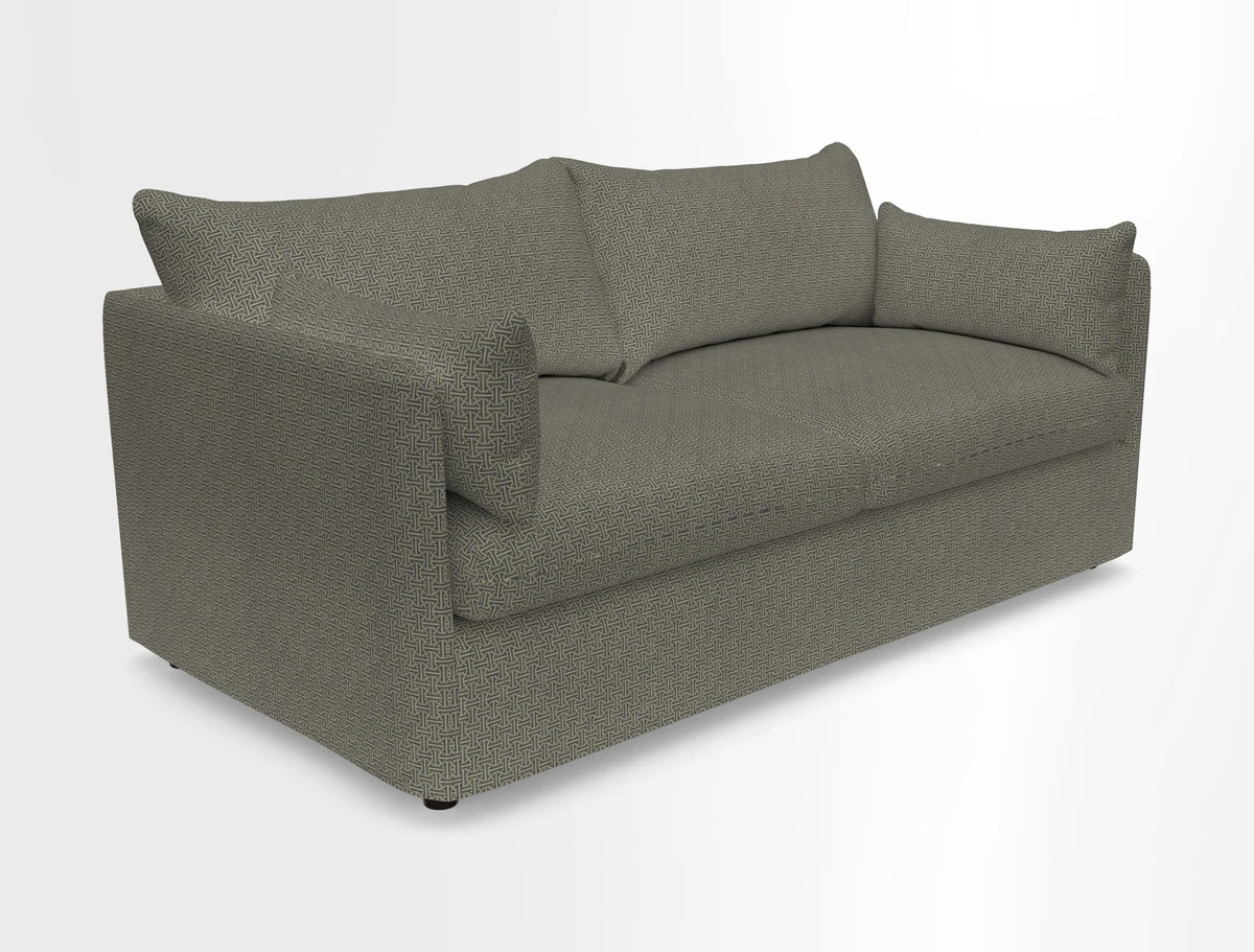 Madehurst 3 Seater Sofa in House Plain Sky. Loose cover option available