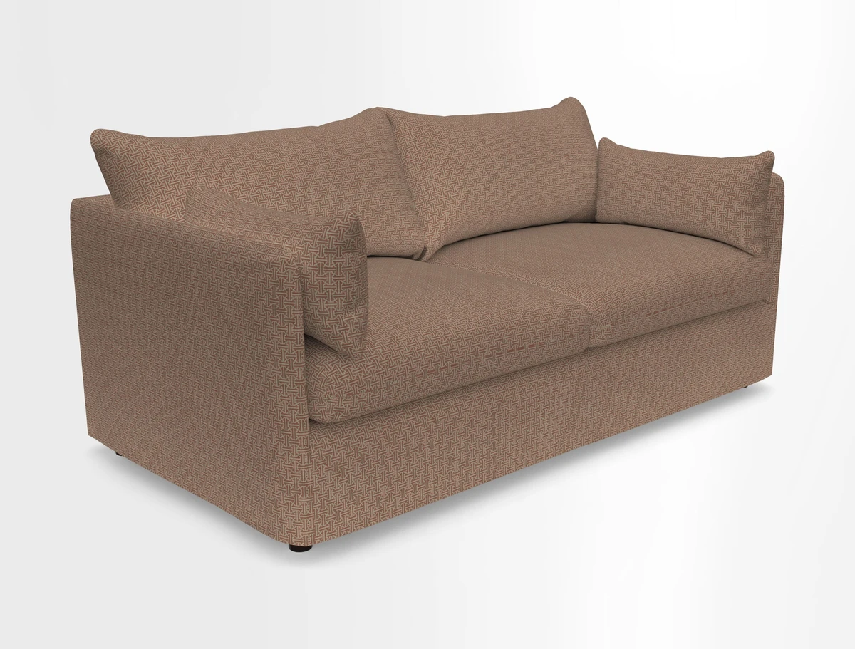 Madehurst 3 Seater Sofa in House Plain Sky. Loose cover option available