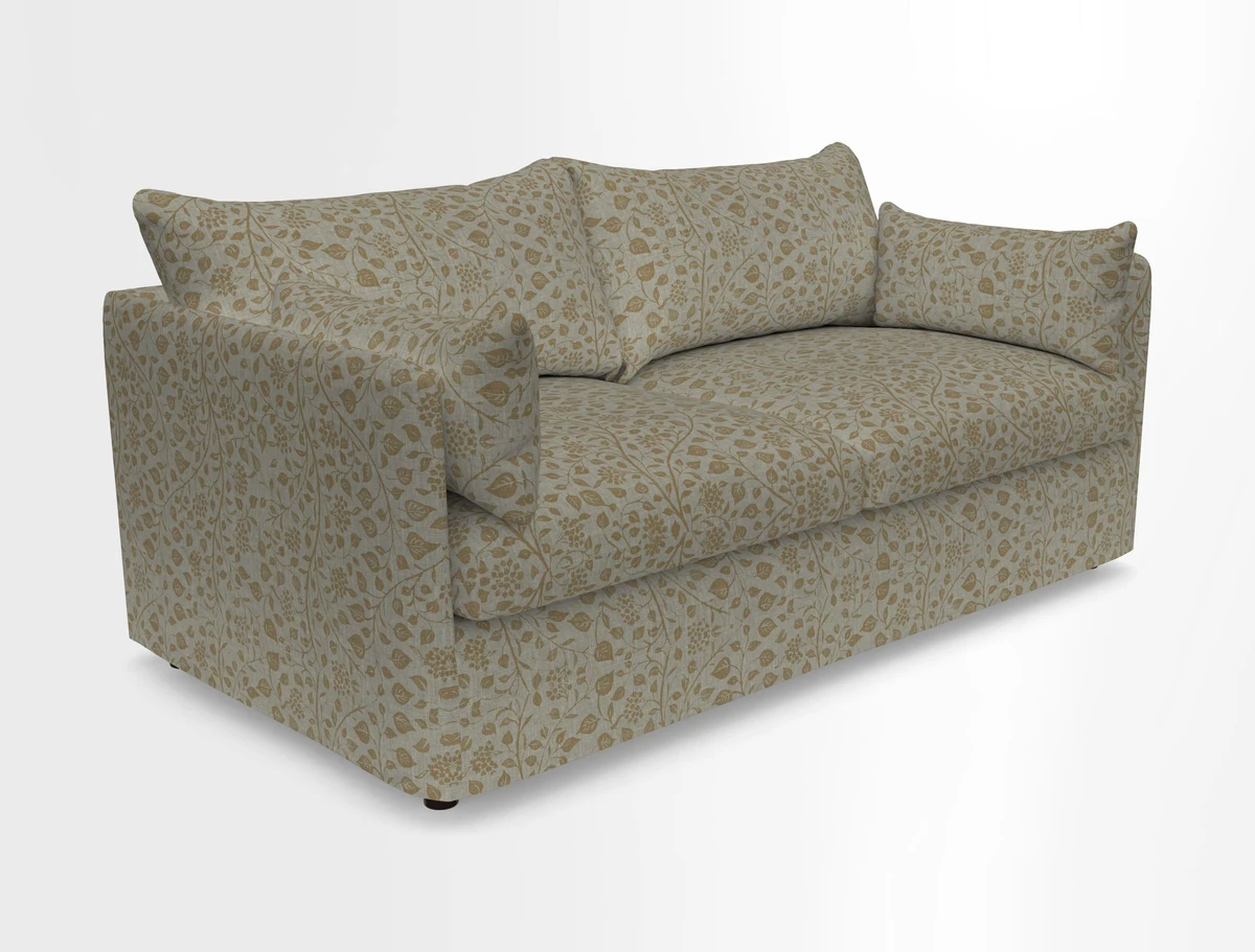 Madehurst 3 Seater Sofa in House Plain Sky. Loose cover option available