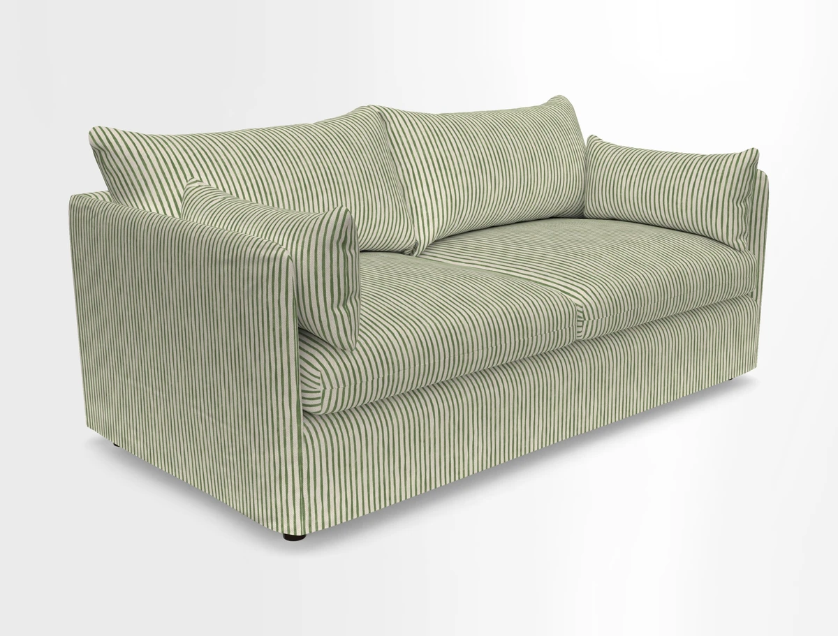 Madehurst 3 Seater Sofa in House Plain Sky. Loose cover option available