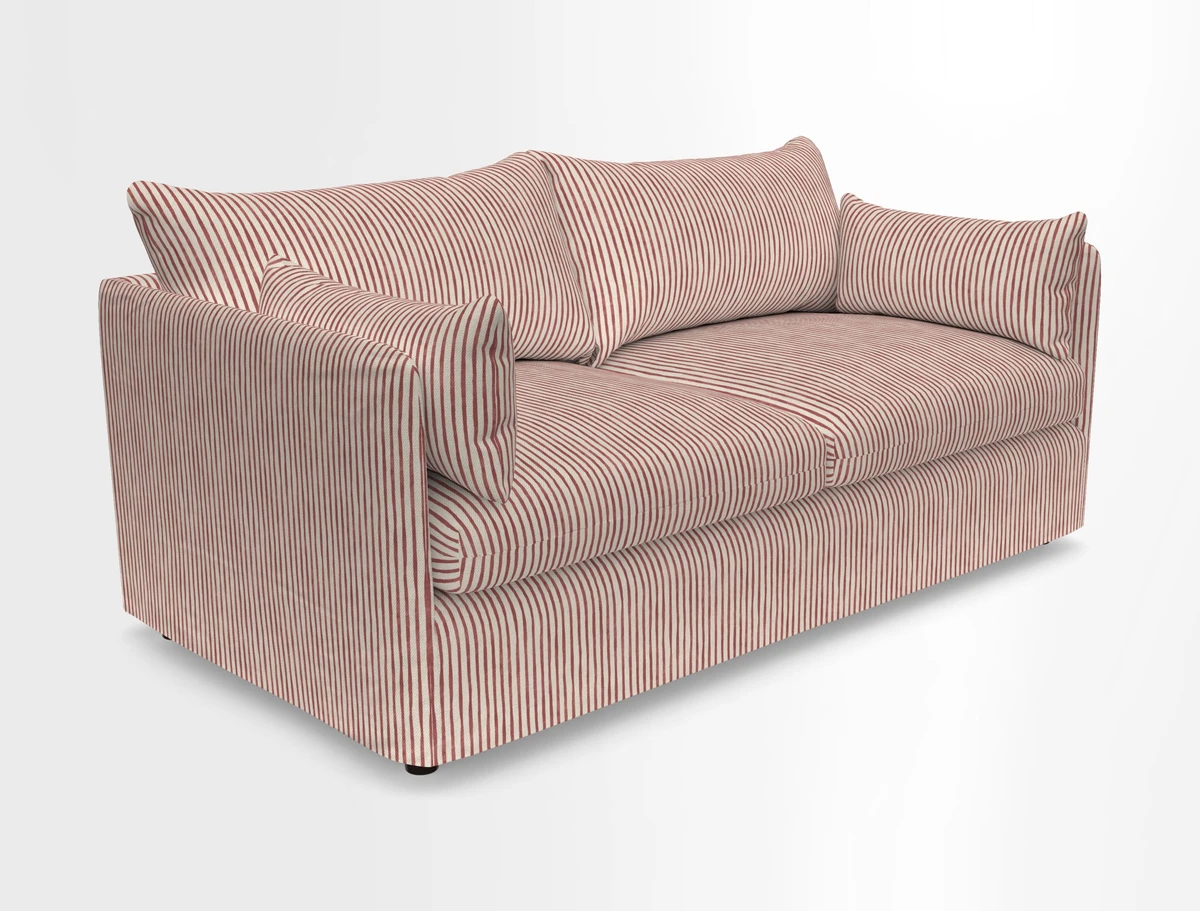 Madehurst 3 Seater Sofa in House Plain Sky. Loose cover option available