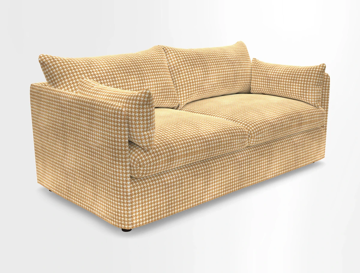 Madehurst 3 Seater Sofa in House Plain Sky. Loose cover option available