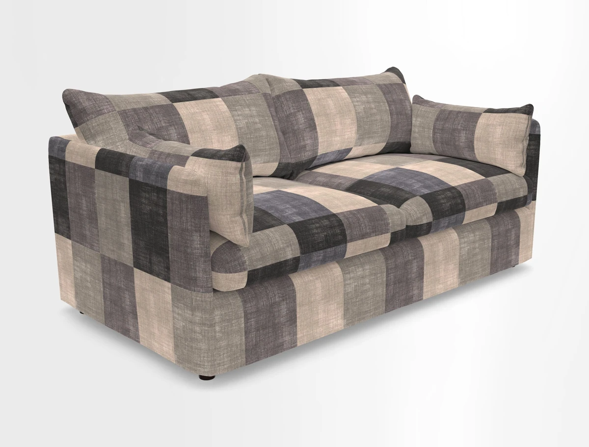 Madehurst 3 Seater Sofa in House Plain Sky. Loose cover option available