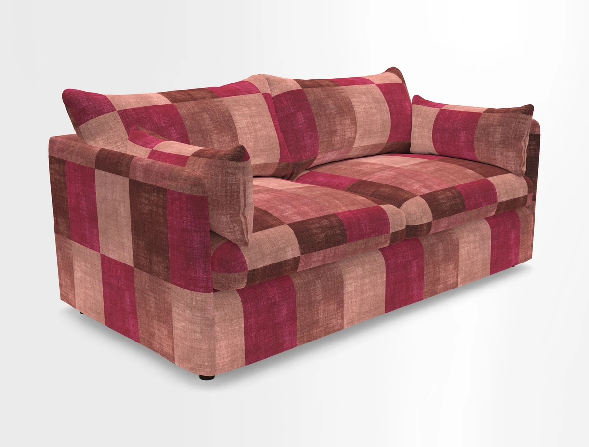 Madehurst 3 Seater Sofa in House Plain Sky. Loose cover option available
