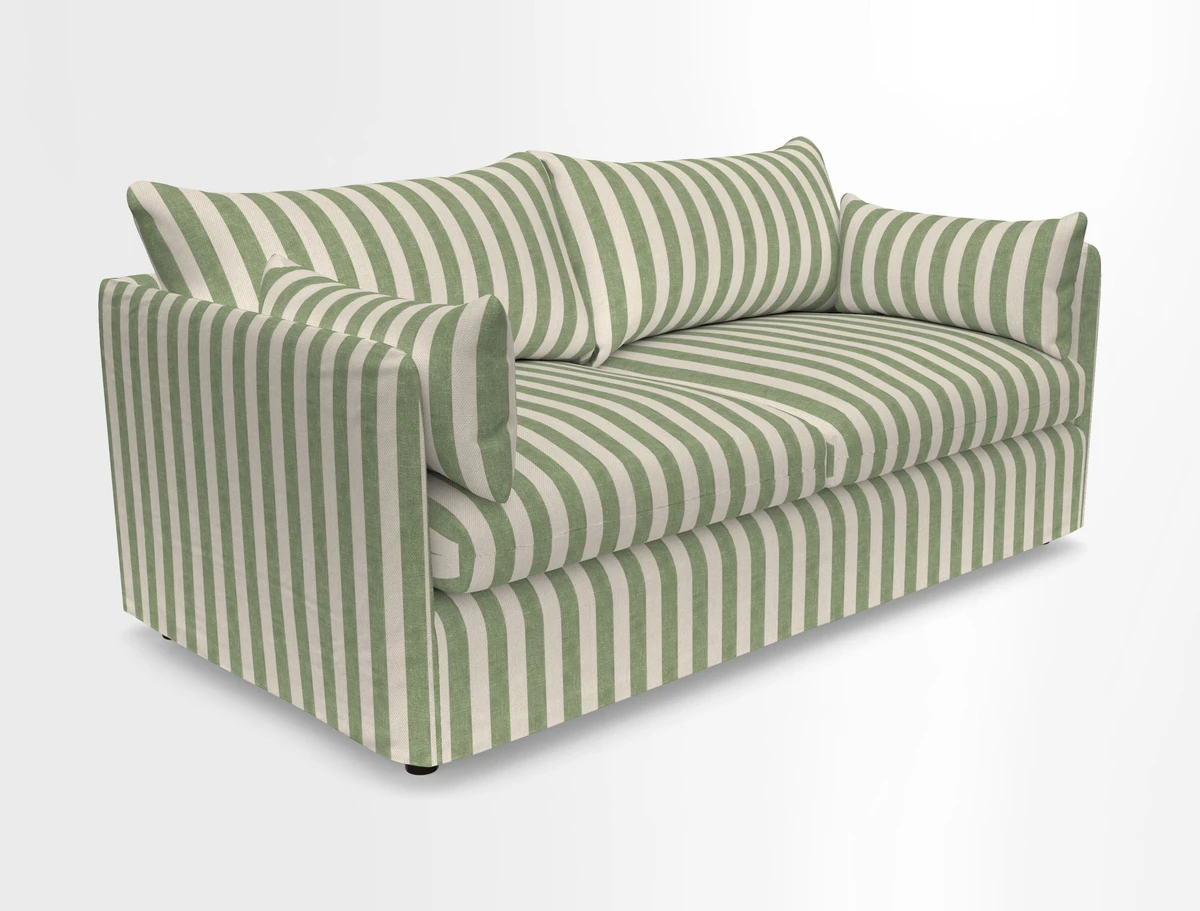 Madehurst 3 Seater Sofa in House Plain Sky. Loose cover option available