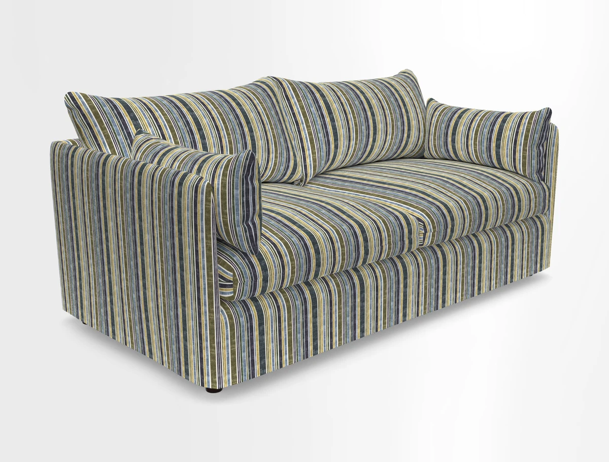 Madehurst 3 Seater Sofa in House Plain Sky. Loose cover option available