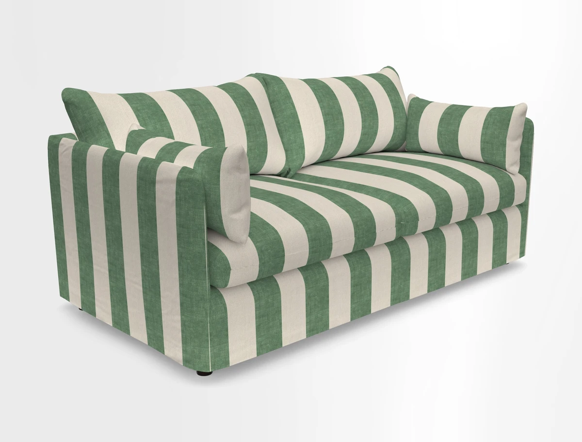 Madehurst 3 Seater Sofa in House Plain Sky. Loose cover option available
