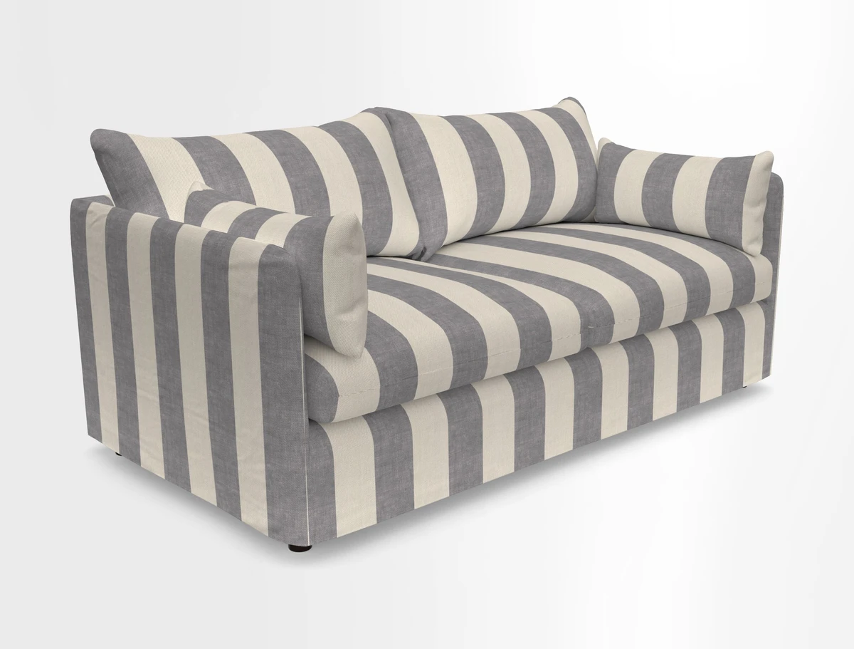Madehurst 3 Seater Sofa in House Plain Sky. Loose cover option available
