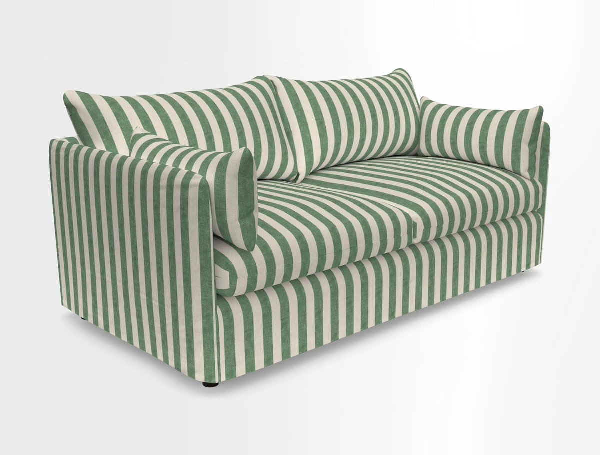 Madehurst 3 Seater Sofa in House Plain Sky. Loose cover option available