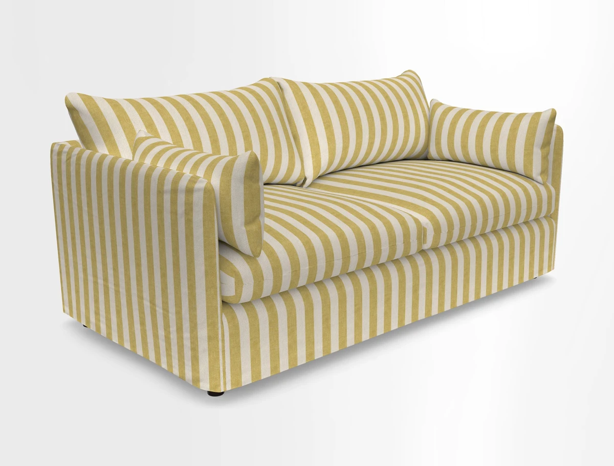 Madehurst 3 Seater Sofa in House Plain Sky. Loose cover option available