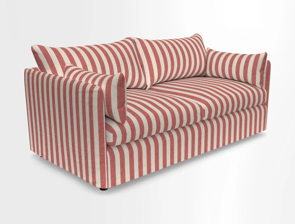 Madehurst 3 Seater Sofa in House Plain Sky. Loose cover option available