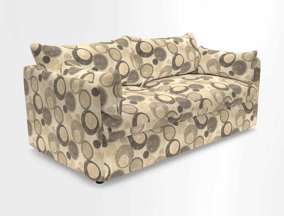Madehurst 3 Seater Sofa in House Plain Sky. Loose cover option available