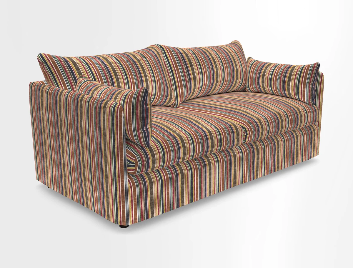 Madehurst 3 Seater Sofa in House Plain Sky. Loose cover option available
