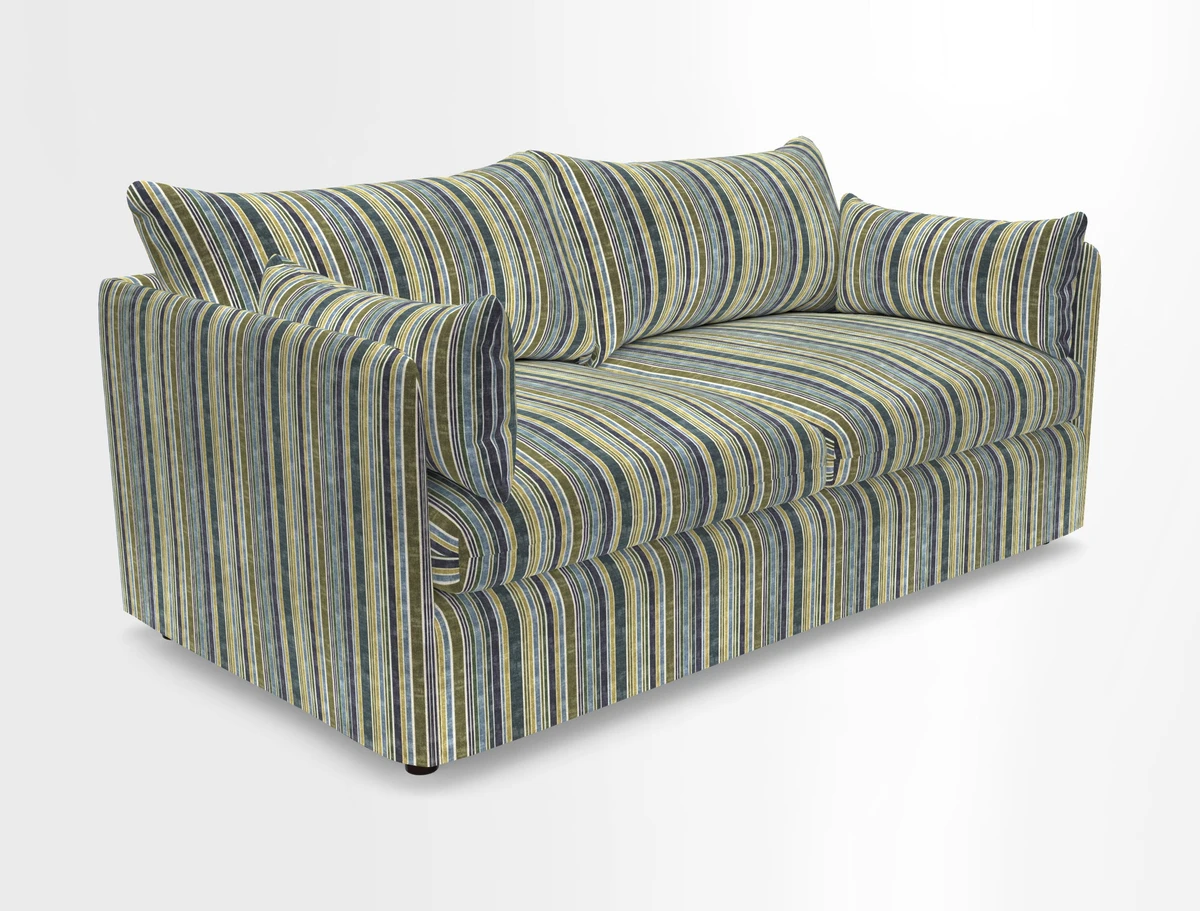 Madehurst 3 Seater Sofa in House Plain Sky. Loose cover option available