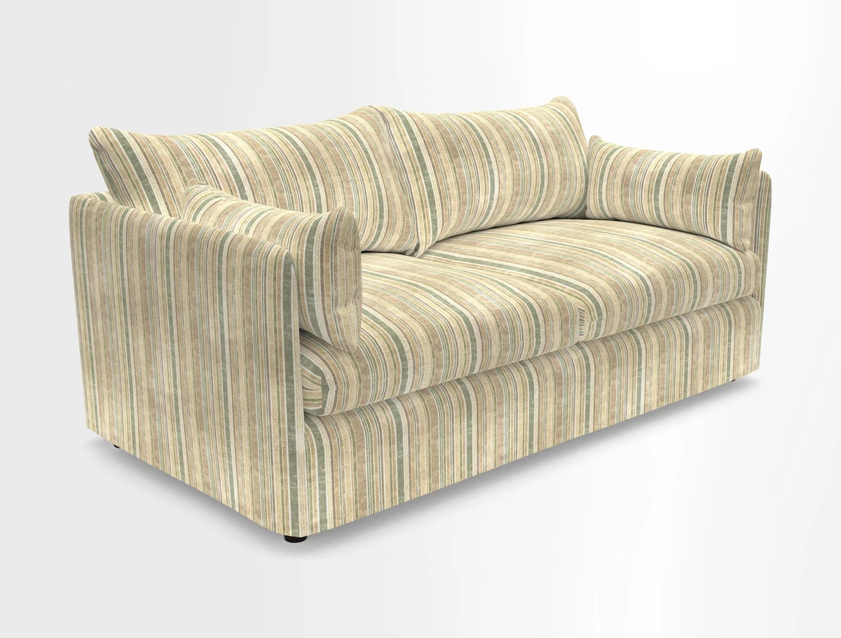 Madehurst 3 Seater Sofa in House Plain Sky. Loose cover option available