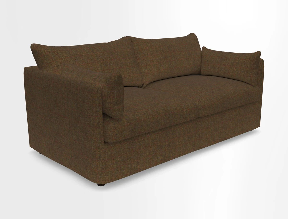 Madehurst 3 Seater Sofa in House Plain Sky. Loose cover option available