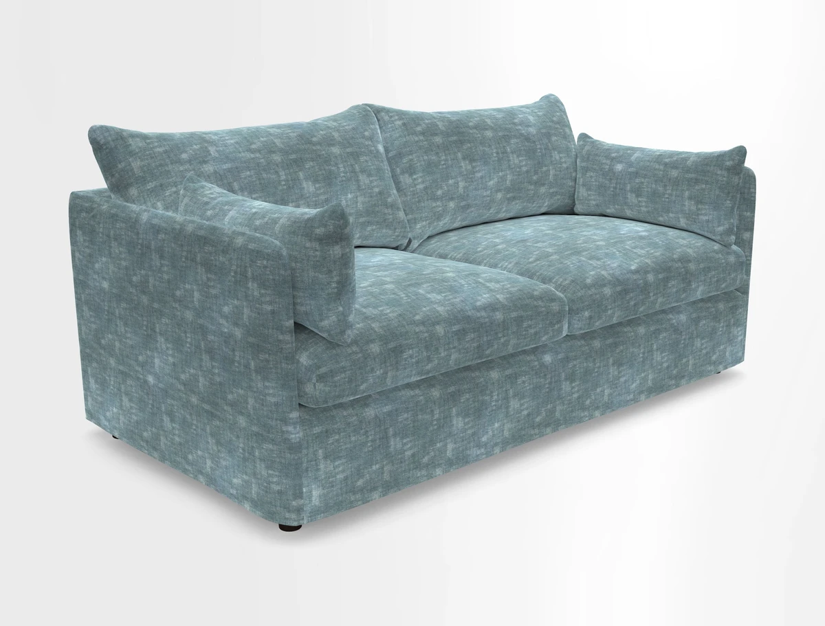Madehurst 3 Seater Sofa in House Plain Sky. Loose cover option available