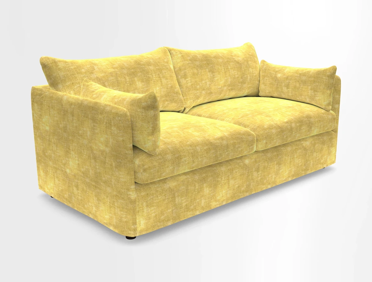 Madehurst 3 Seater Sofa in House Plain Sky. Loose cover option available