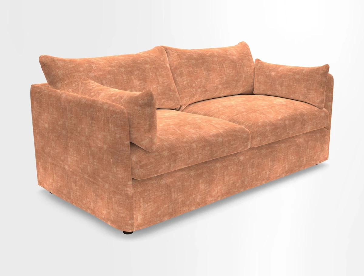 Madehurst 3 Seater Sofa in House Plain Sky. Loose cover option available