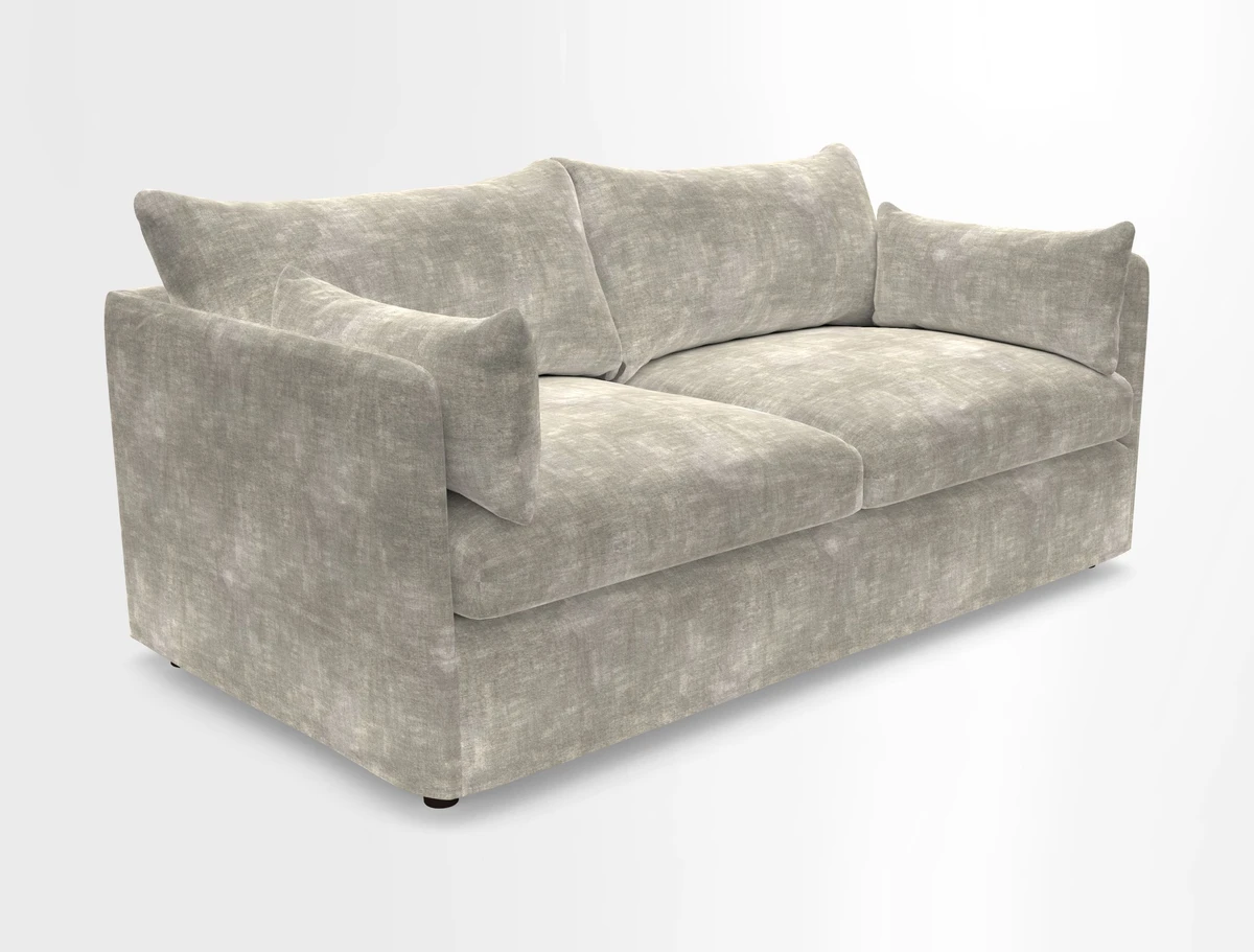 Madehurst 3 Seater Sofa in House Plain Sky. Loose cover option available