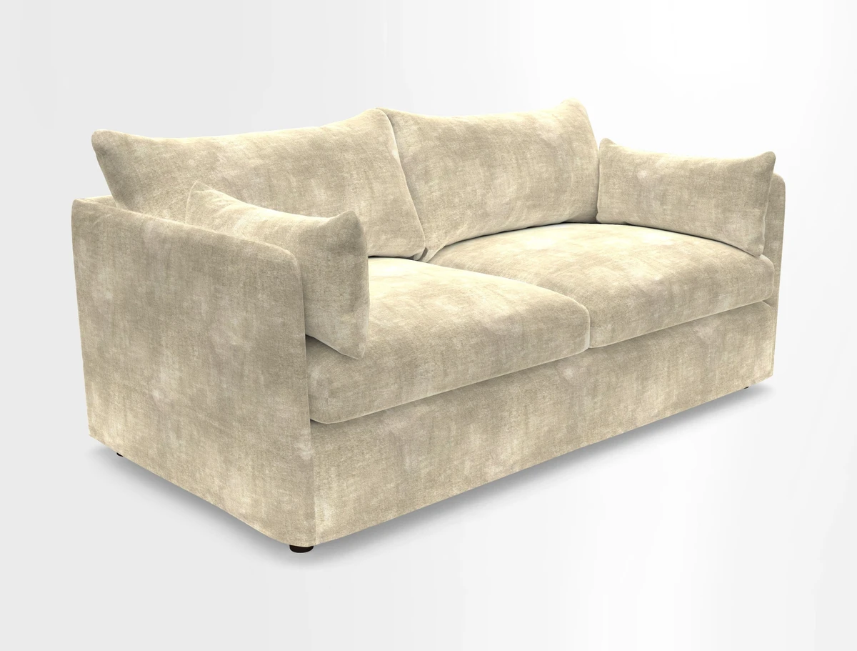 Madehurst 3 Seater Sofa in House Plain Sky. Loose cover option available