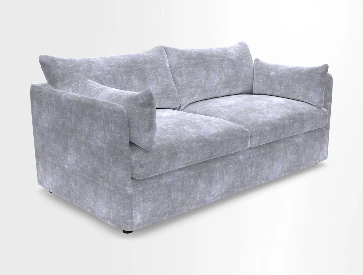 Madehurst 3 Seater Sofa in House Plain Sky. Loose cover option available