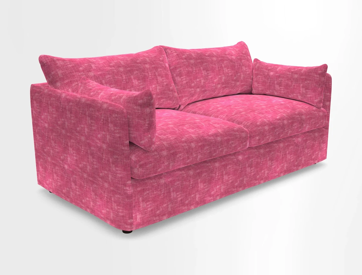 Madehurst 3 Seater Sofa in House Plain Sky. Loose cover option available