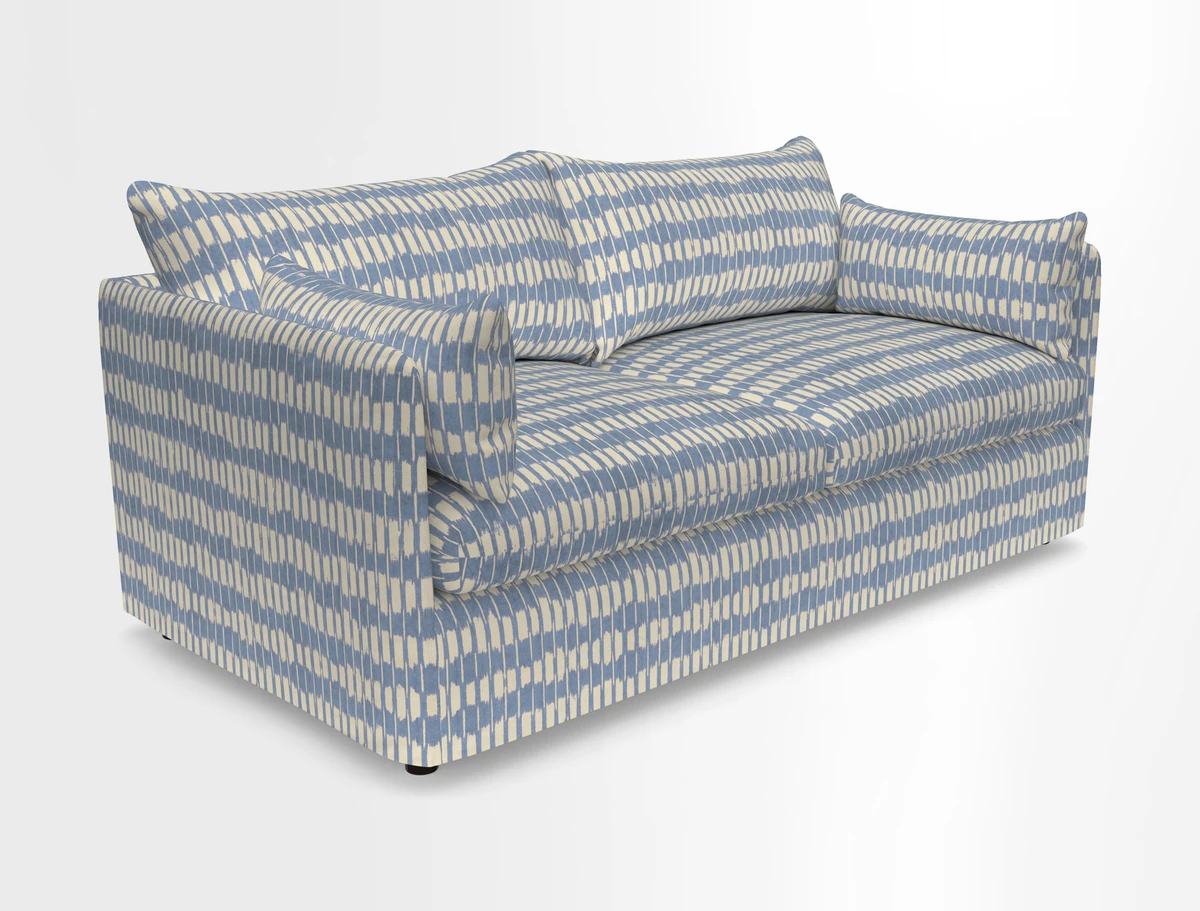 Madehurst 3 Seater Sofa in House Plain Sky. Loose cover option available